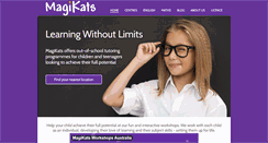 Desktop Screenshot of magikats.com.au